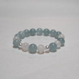 Freshwater Pearls-Handmade Natural Crystal Bracelet