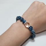 Starry Moon Night-Handmade Natural Crystal Bracelet