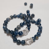 Starry Moon Night-Handmade Natural Crystal Bracelet