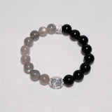 Midnight Starlight-Handmade Natural Crystal Bracelet