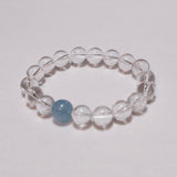 Lake Blue-Handmade Natural Crystal Bracelet